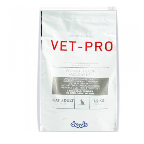 Drools Vet Pro Dry Adult Cat Food, 1.2kg