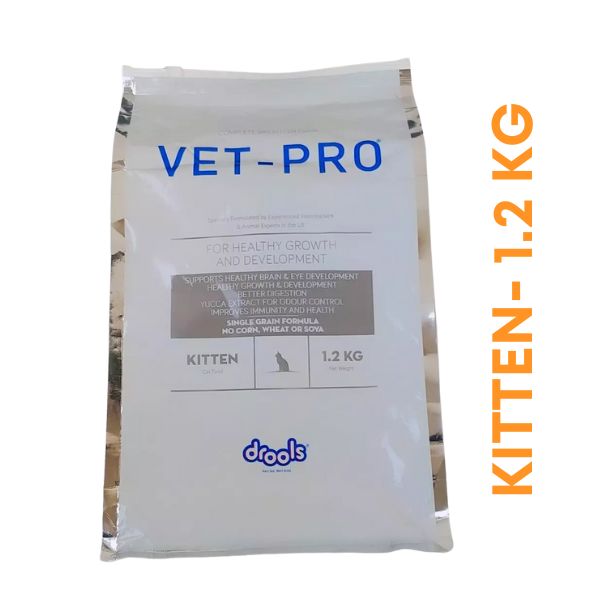 Drools Vet Pro Dry Food For Kitten, 1.2 Kg