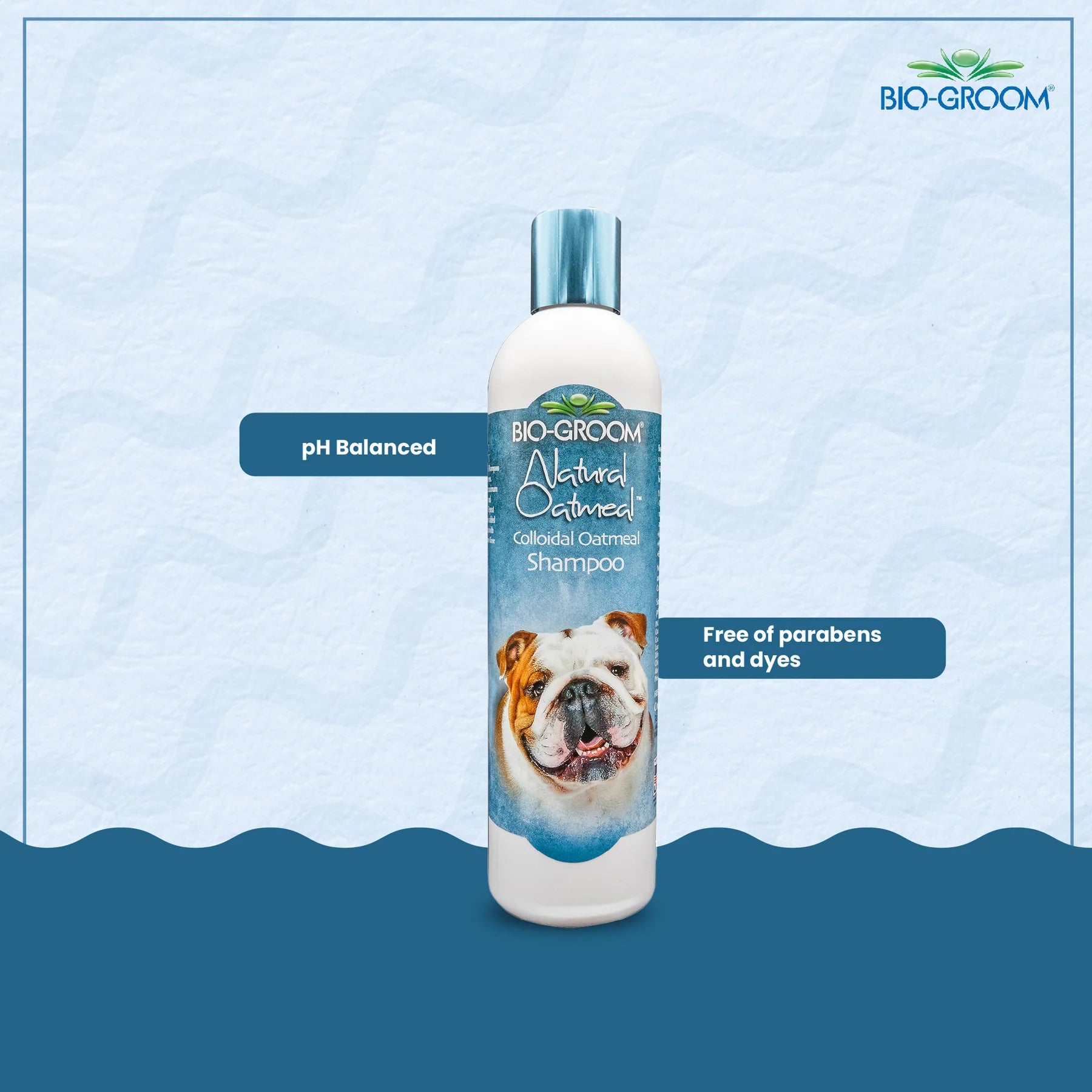 Bio-Groom Natural Oatmeal Soothing Dog Shampoo, 355 ml