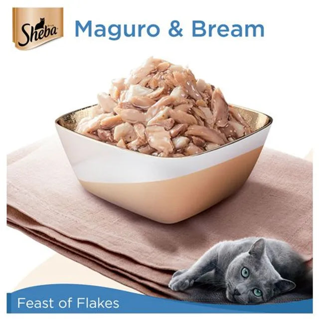 SHEBA Cats food Maguro & Bream