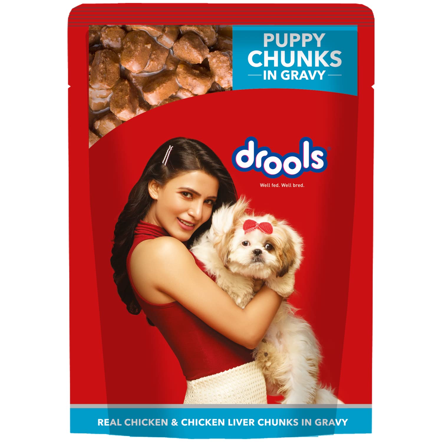 Drools Puppy Wet Dog Food Chicken Chunks in Gravy 150 g