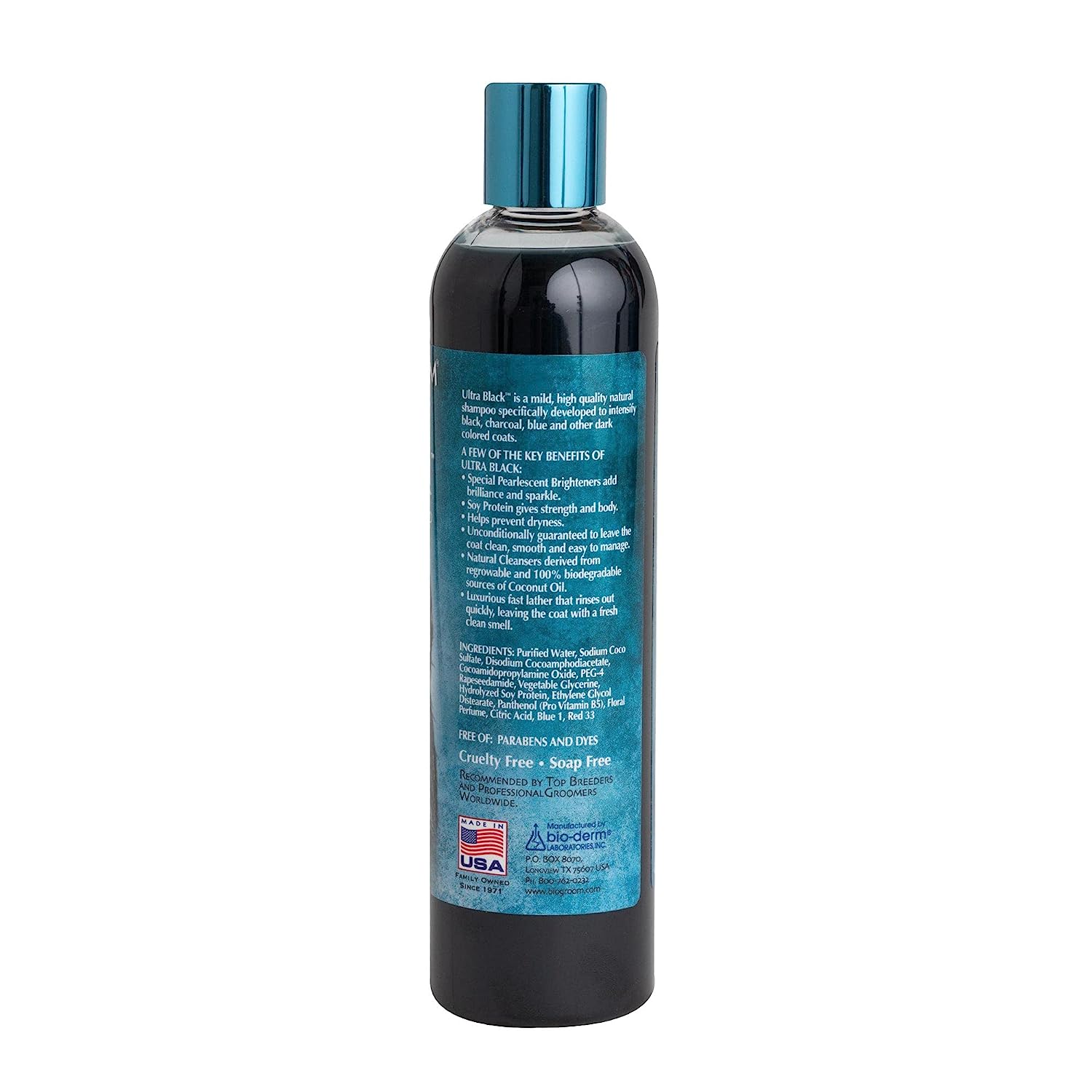 BioGroom Ultra Black Dog Shampoo, 355 ml