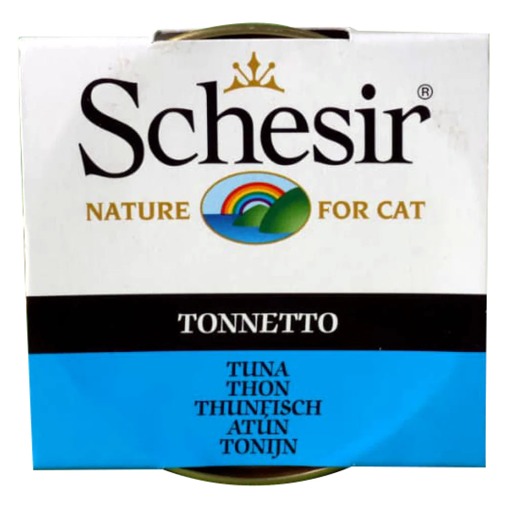 Schesir Cat Tuna Whole Meat And Rice In Jelly, 85 g