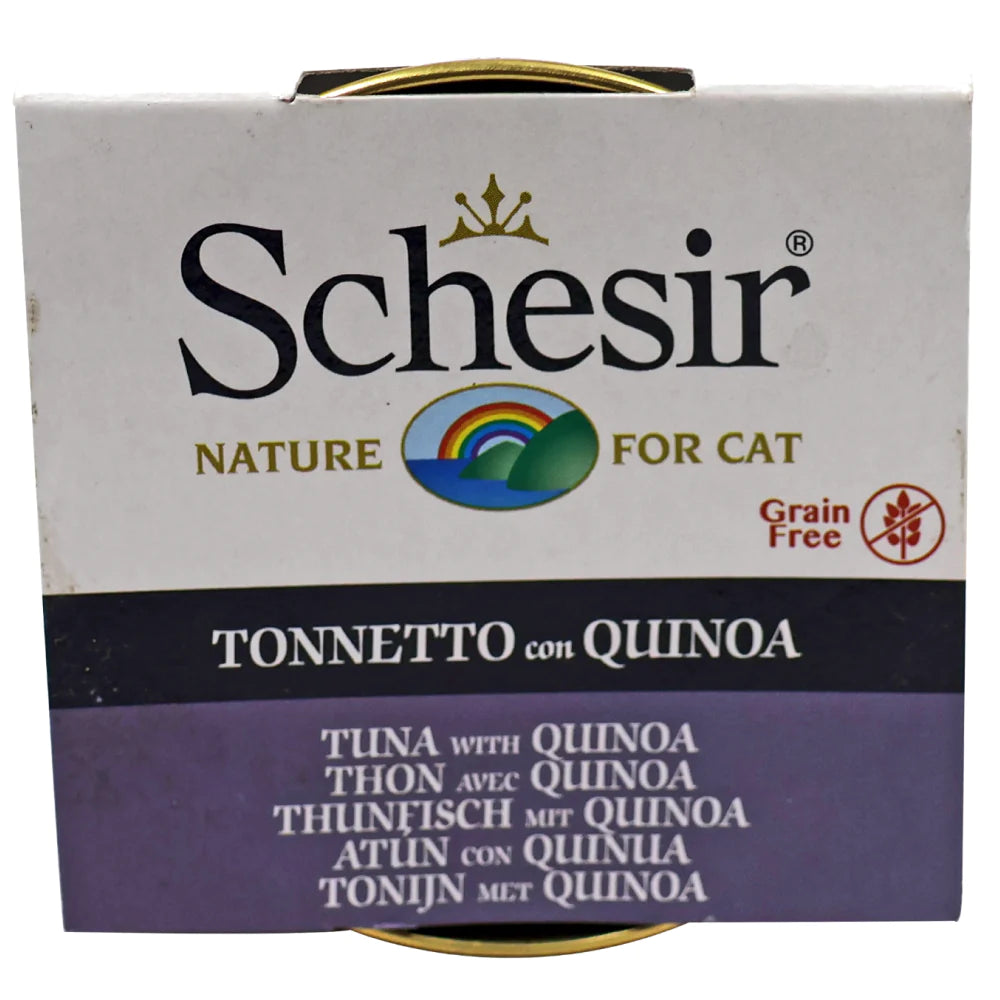 Schesir Cat Tuna Whole Meat With Quinoa In Jelly, 85 g