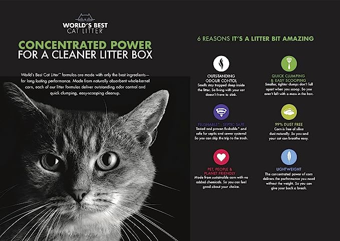Worlds Best Original Clumping Formula Cat Litter