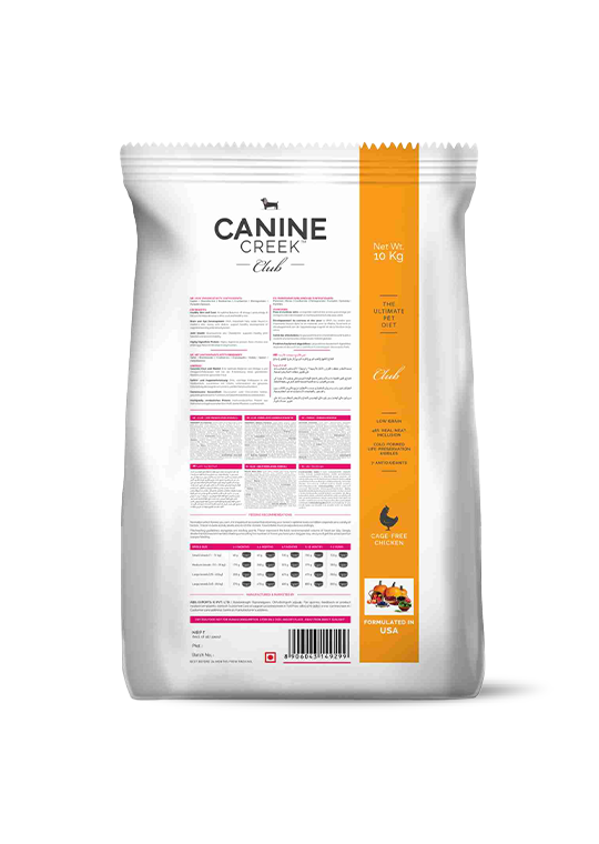 Canine Creek – Club, Ultra Premium Dry Dog Food