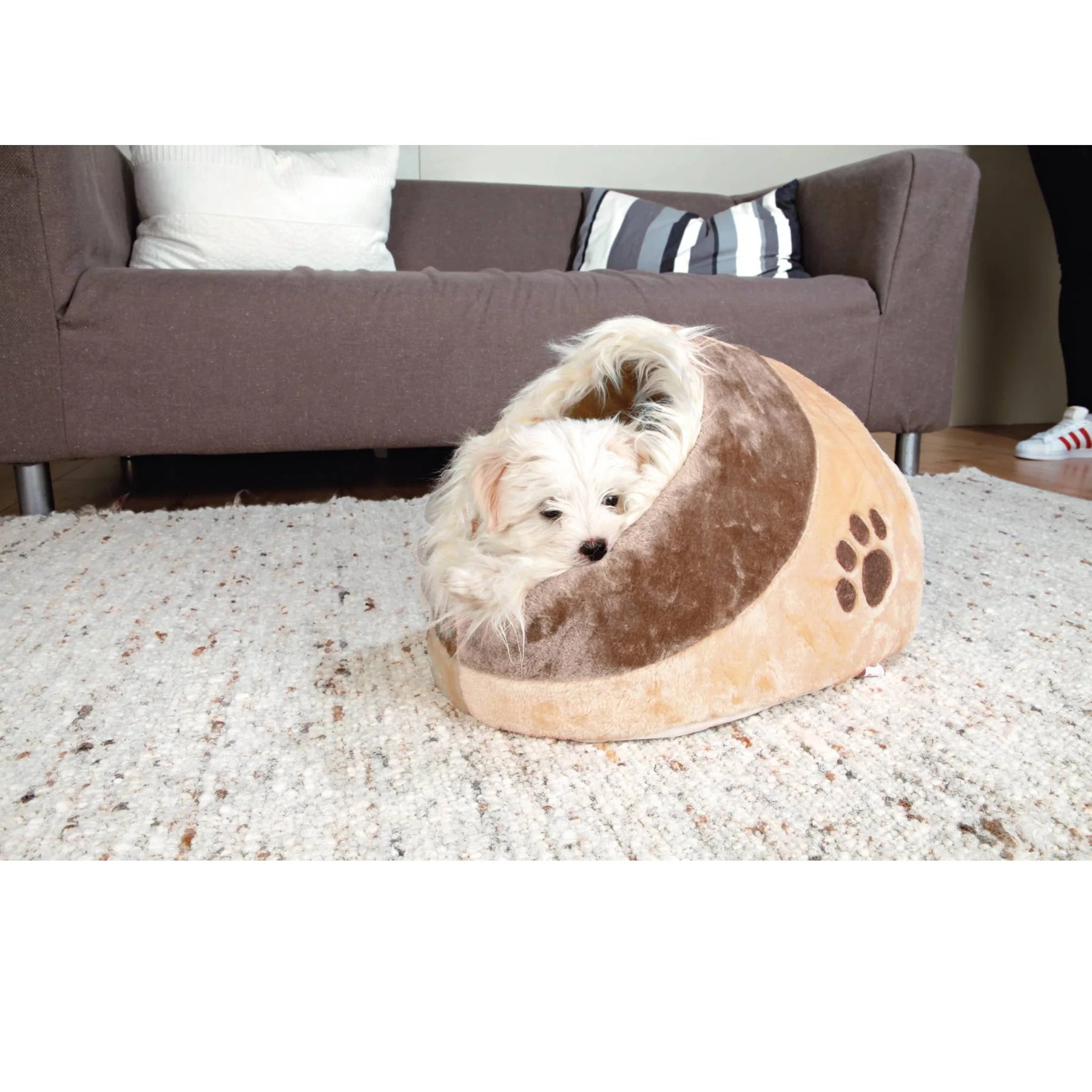 Minou Cuddly Cave Dog/Cat Bed- Trixie