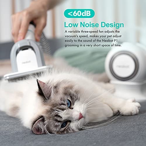 Neabot P1 Pro Pet Grooming Kit & Vacuum Suction