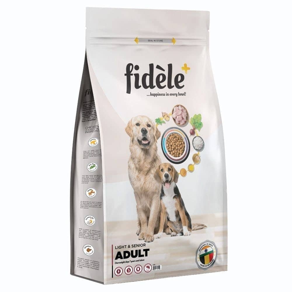 Fidele Plus Light & Senior Dog Dry Food