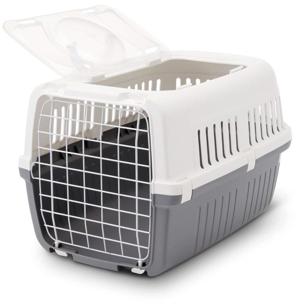 Savic Zephos 2 Airline Approved Open Pet Carrier Grey