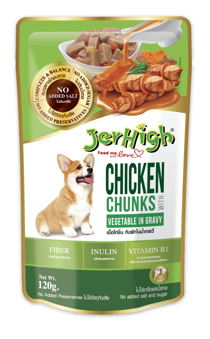 Jerhigh Chicken and Vegetable in Gravy