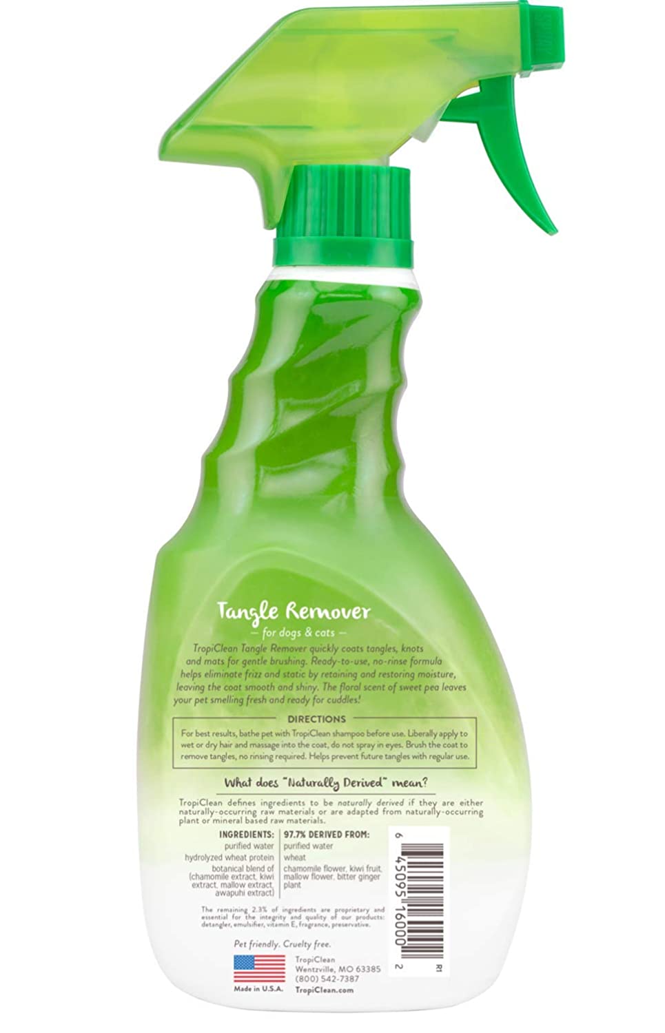 Tropiclean Tangle Remover Spray - 473 ml