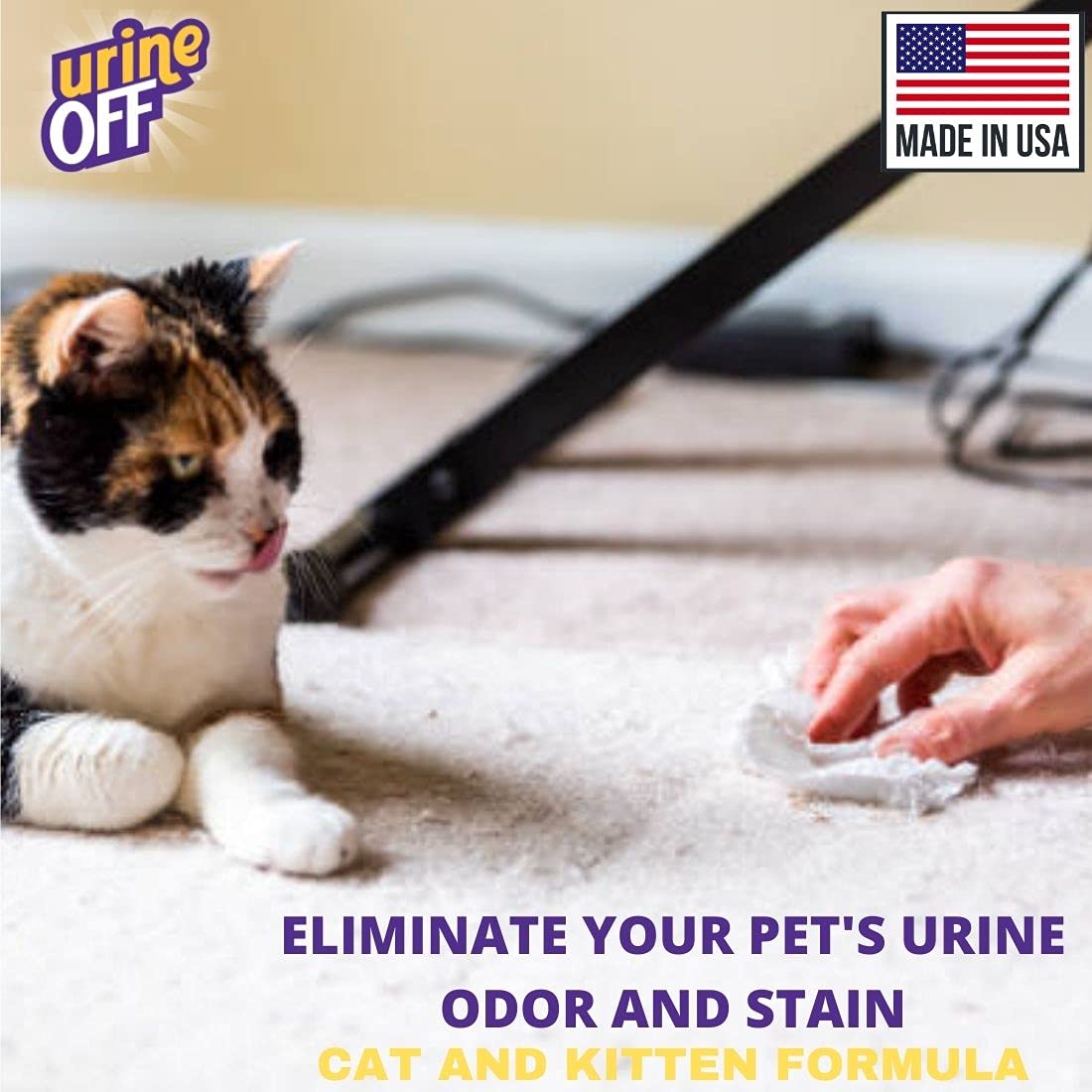 Urine OFF™ Kitten/Cat Odour & Stain Remover ( 3.8 Litres)