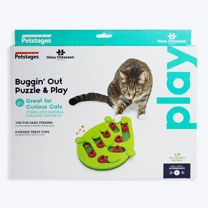 Buggin’ Out Puzzle & Play Cat Game