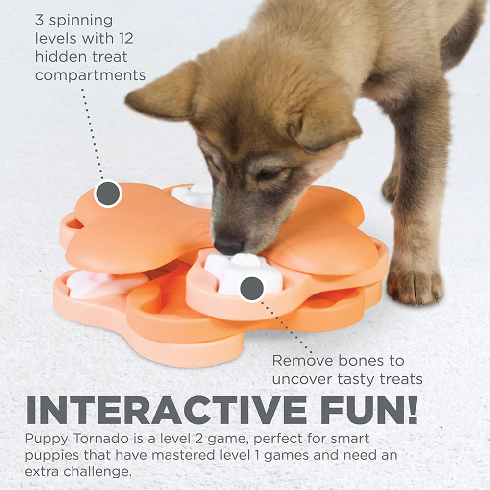 Outward Hound - Nina Ottosson Puppy Tornado Interactive Treat Toy