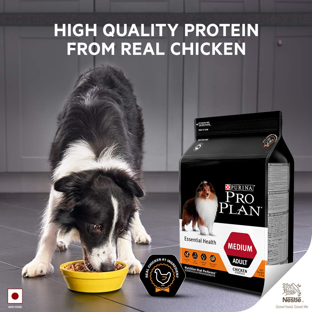 PURINA Pro Plan Dog Food for Medium Breed (Age 1+)