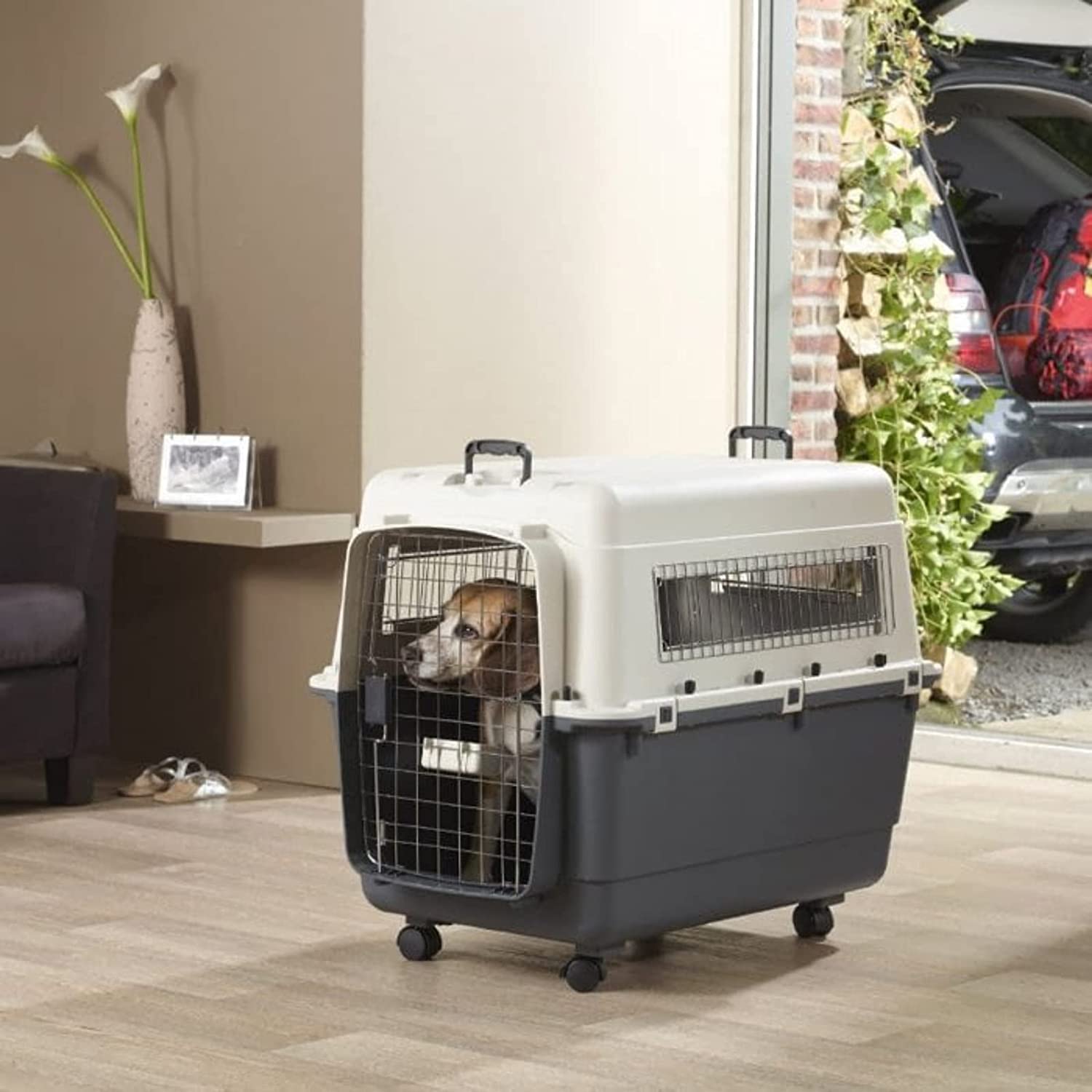 Savic Pet Carrier with Wheels - Andes