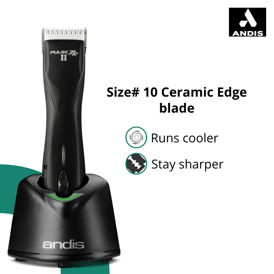 Andis Pulse ZR II Professional 5 Speed Cordless Dog Hair Clipper