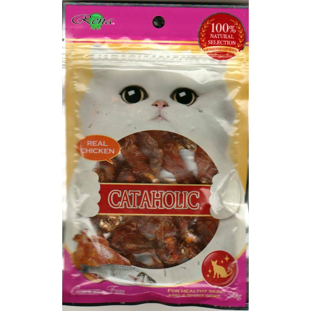 Cataholic Neko Chicken & Fish Spirals Cat Treats 50gm