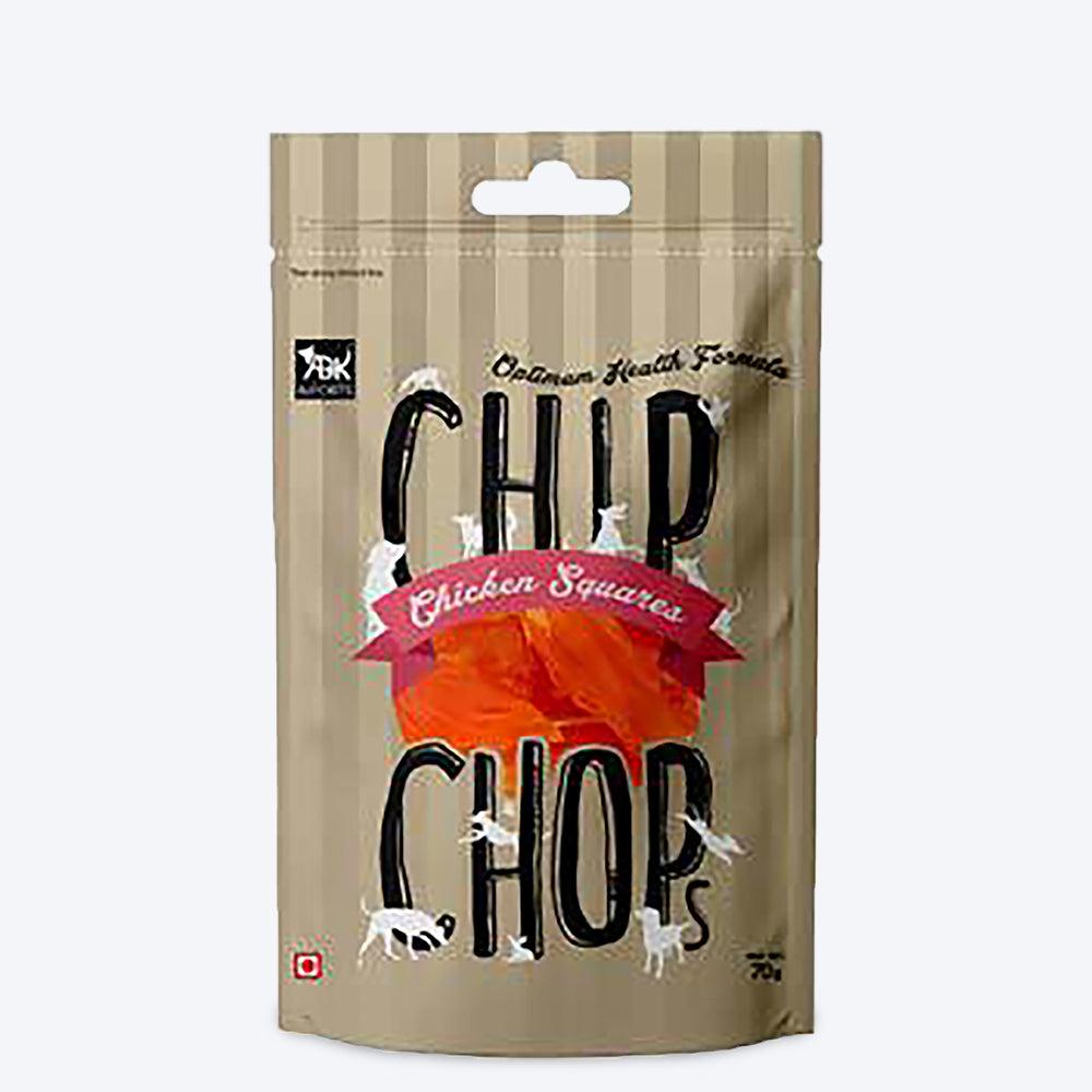 Chip Chops Dog Treats - Chicken Square - Small (70g) - DogzKart World