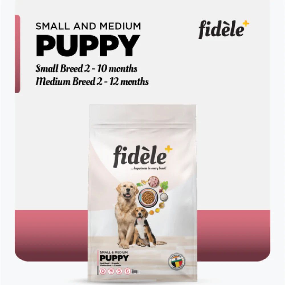 Fidele Plus Small & Medium Puppy Food