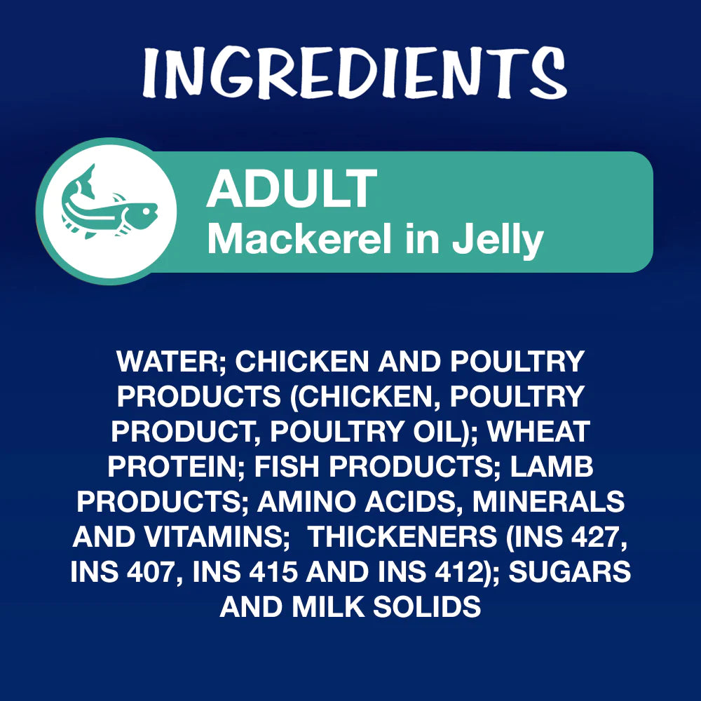 Purina Felix Mackerel with Jelly Adult Cat Wet Food