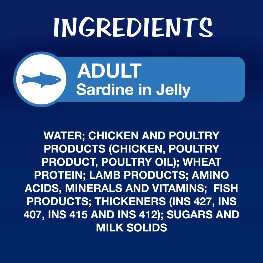 Purina Felix Sardine with Jelly Adult Cat Wet Food