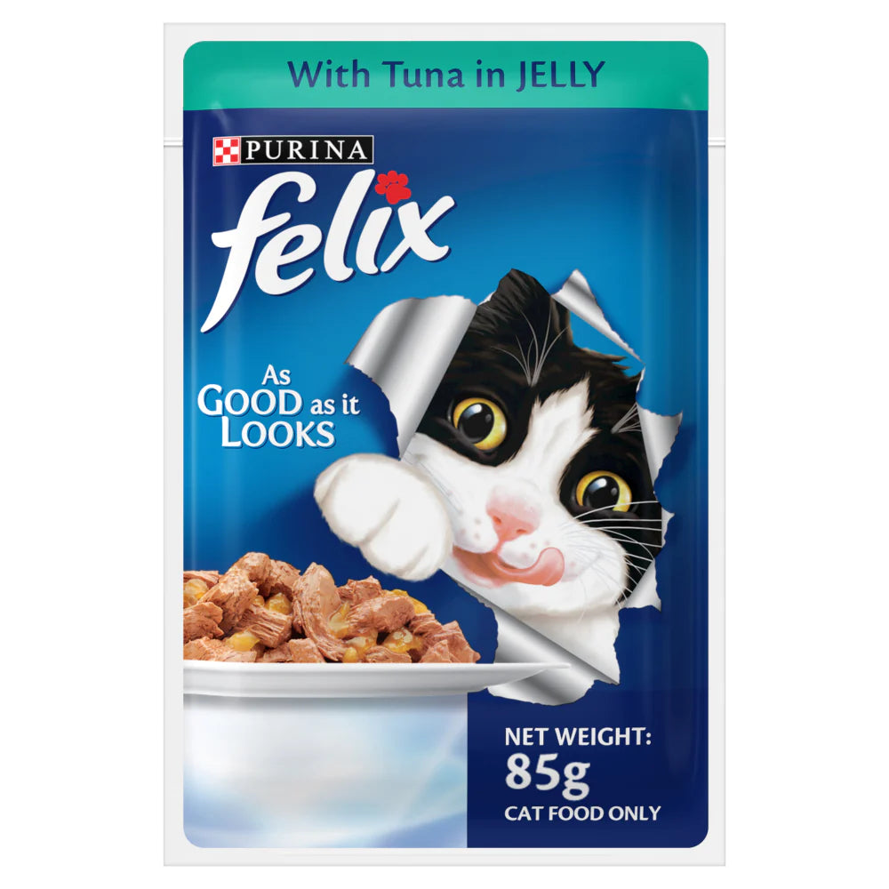 Purina Felix Tuna with Jelly Adult Cat Wet Food