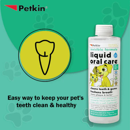 Petkin Invisible Formula Liquid Oral Care For Dog & Cat - 1000ml
