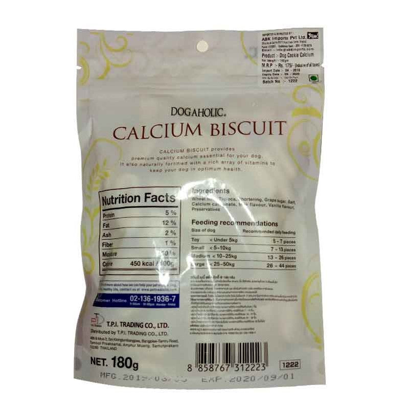 Rena Dogaholic Calcium Biscuit For All Dog Breeds