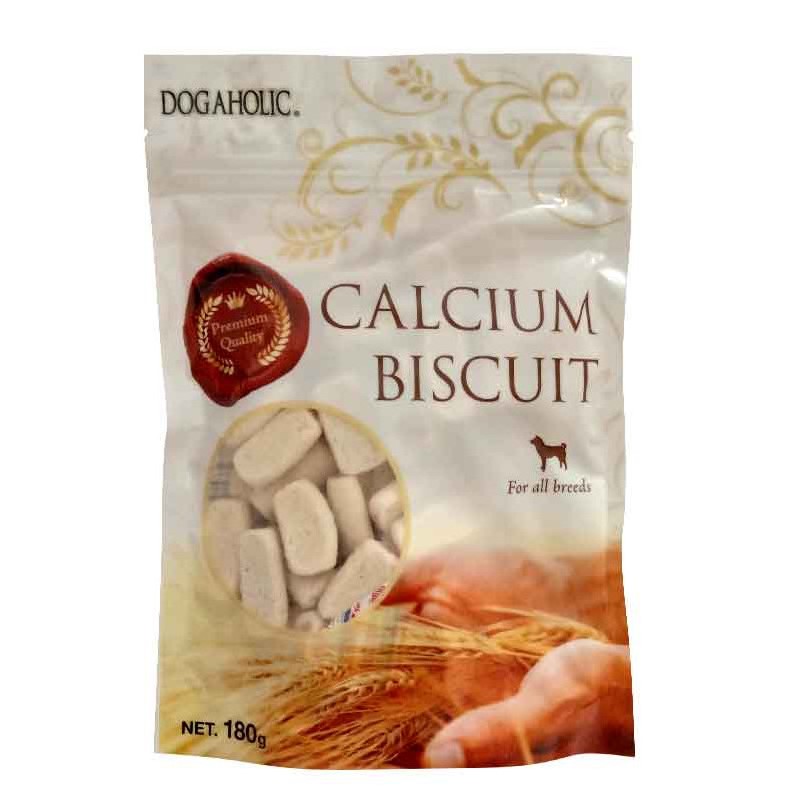 Rena Dogaholic Calcium Biscuit For All Dog Breeds, 180gm
