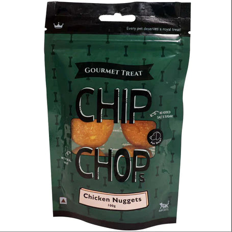 Chip Chops Chicken Nuggets, 100g NEW