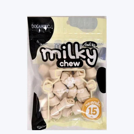 Dogaholic Milky Chew Bone Style, 15 pieces