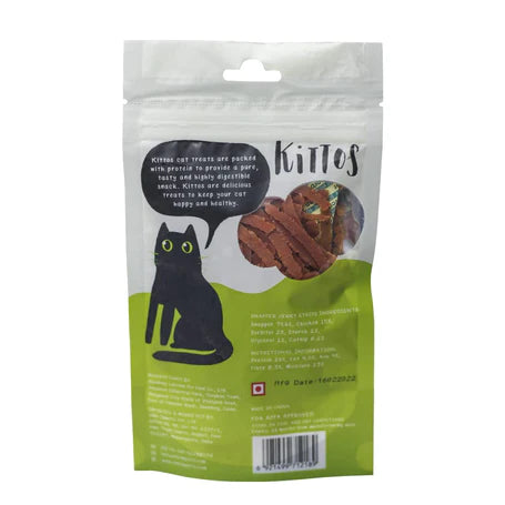 Kittos Snapper Jerky Strips Cat Treat (35 gm)
