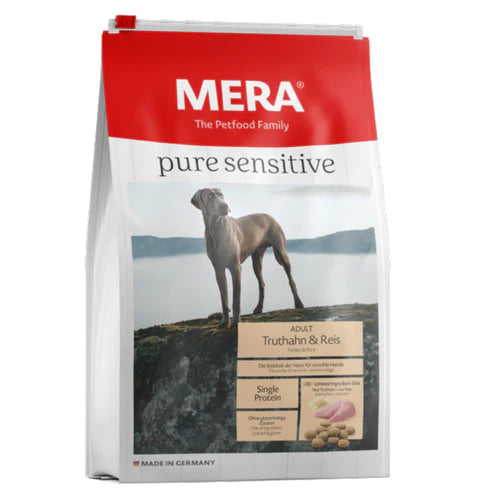 MERA Dry Dog Food Pure Sensitive Turkey & Rice