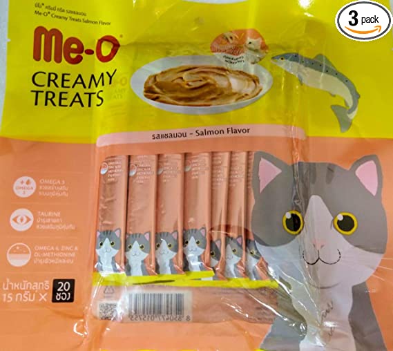 Me-O Creamy Cat Treats - Salmon