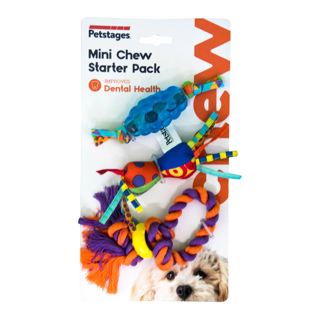 Petstages Chew Starter Dental Toys, Pack of 3