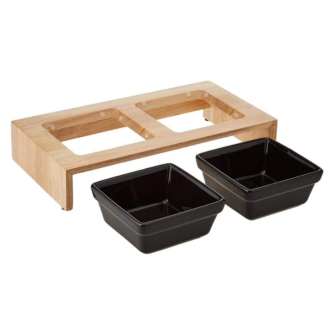 Trixie Dog Dual Dining table - Bowl Set